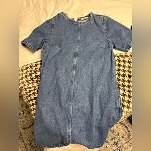 Abercrombie & Fitch Blue Denim Mini Dress